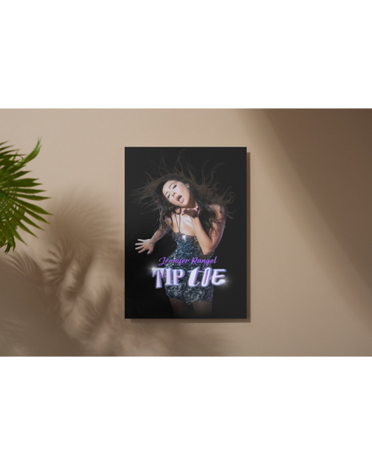 Black Tip Toe Signed Poster