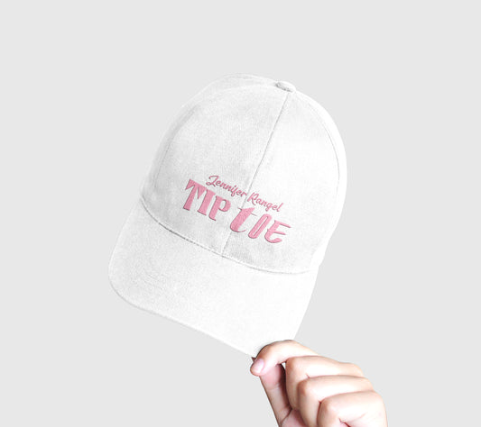 White Tip Toe Hat