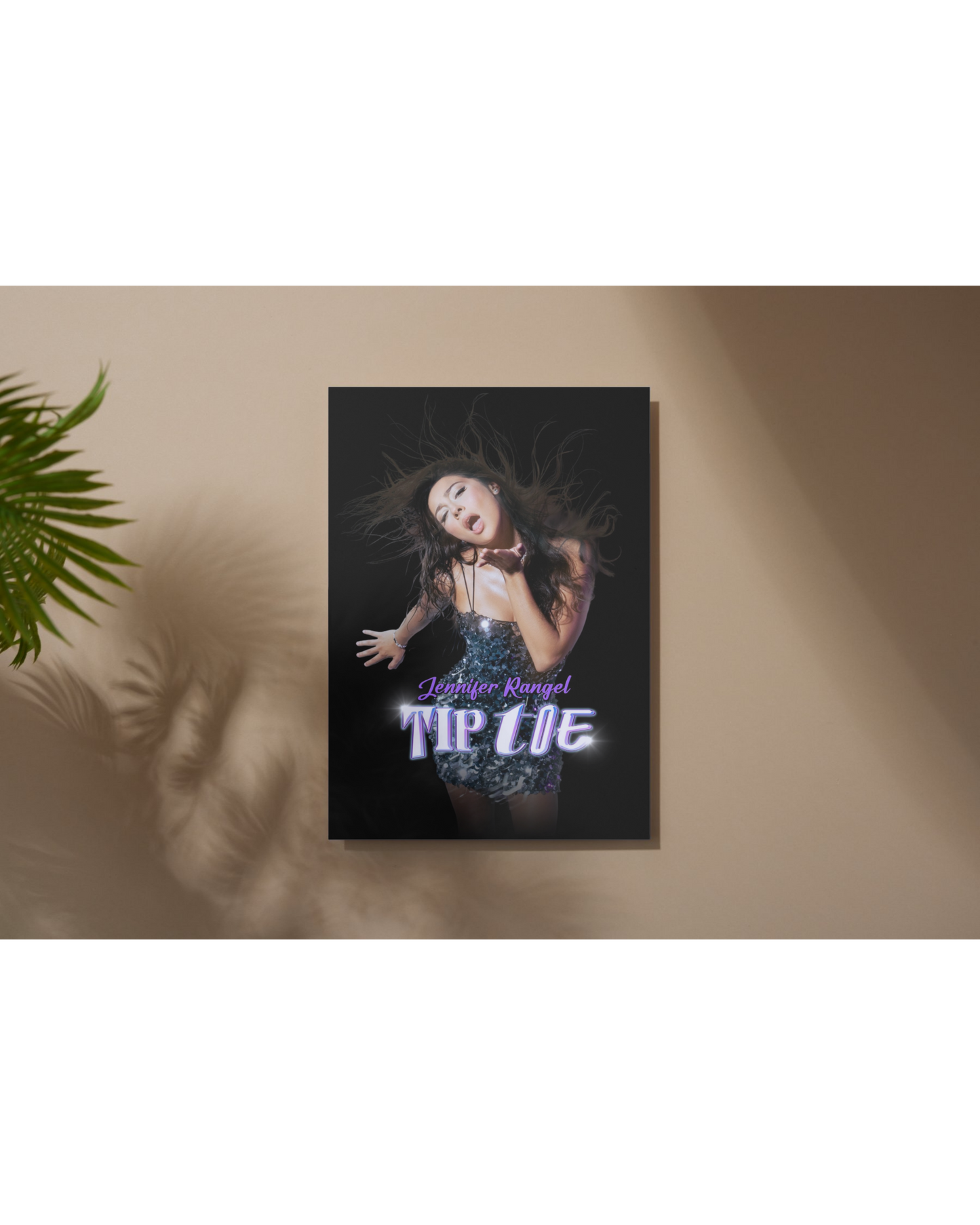 Black Tip Toe Signed Poster
