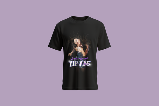Black Tip Toe Picture T-shirt
